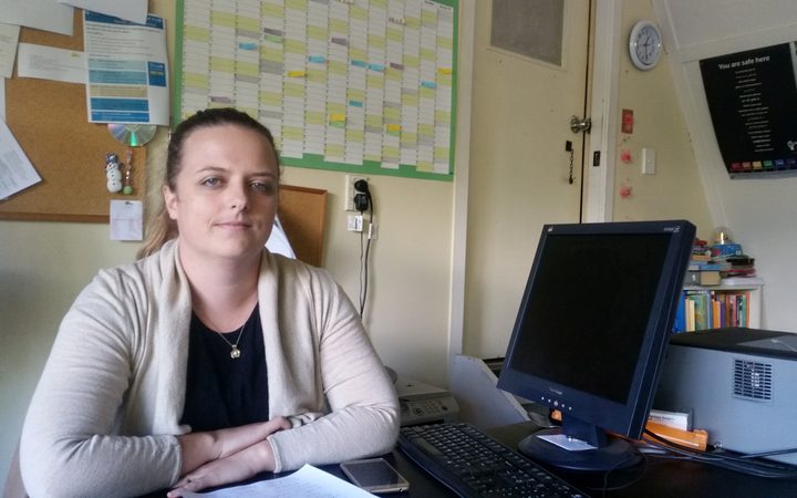 The trust's social worker and hostel manager Freyja Stocker.