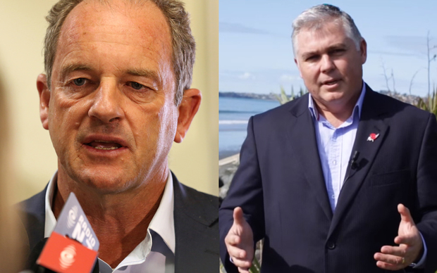 David Shearer (left) and Mark Mitchell will be arriving in Myanmar today.