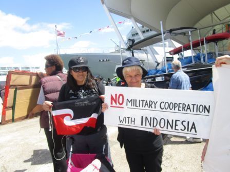 Activists in Auckland concerned about Indonesian military