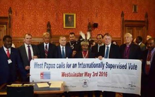 International Parliamentarians for West Papua meet in London, May 2016.