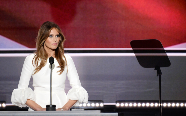 Melania Trump spoke on 19 July (NZT) at the Republican National Convention in Ohio. 