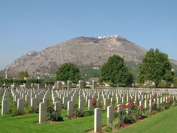 Commonwealth War Cemetery at Cassino Kay de Lautour