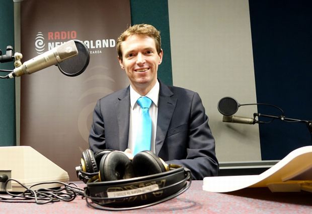ColinCraig in the Nine to Noon studio Sept