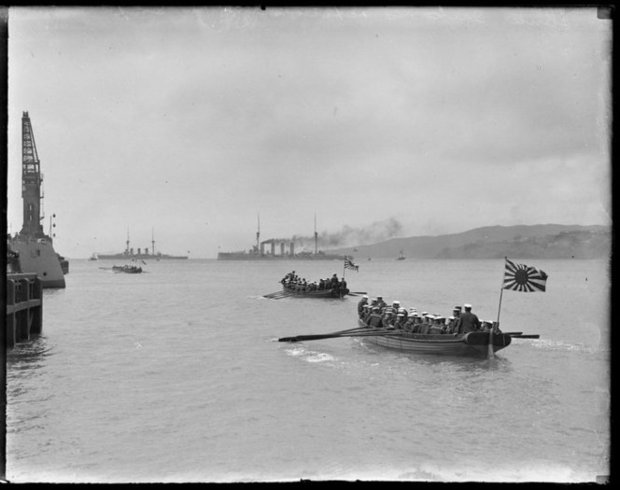 Warship escorts for the New Zealand Expeditionary Force