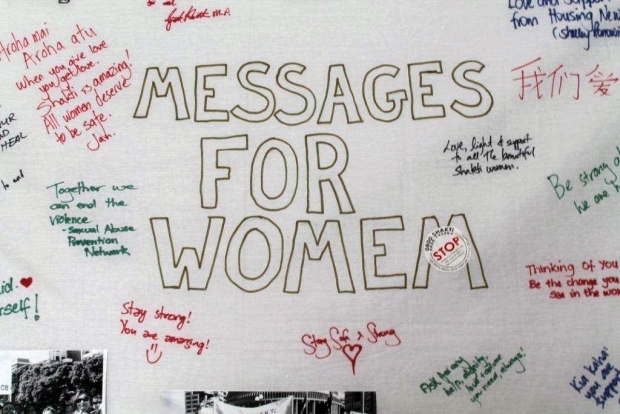 Messages for survivors at the safehouse