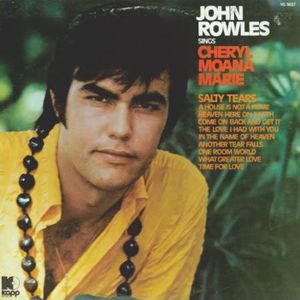 John Rowles sings Cheryl Moana Marie album cover