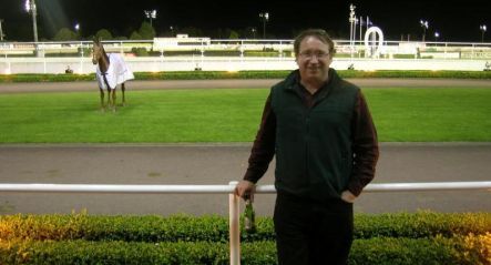 Philip O'Connor at the racetrack