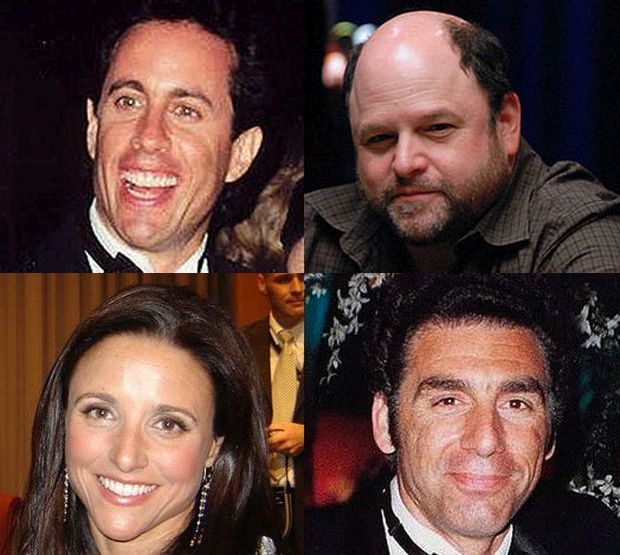 Seinfeld actors montage CC BY wiki mod