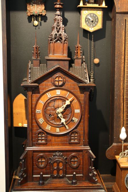 Clocks April German made monastery clock Courtesy Claphams National Clock Museum small