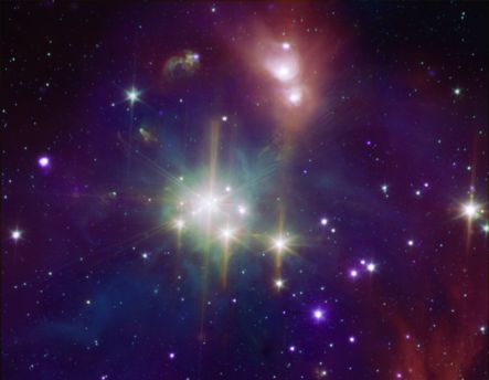 Coronet A Star Formation Neighbor