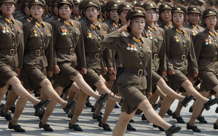 Rape threats, tough conditions for female North Korean soldiers | RNZ News