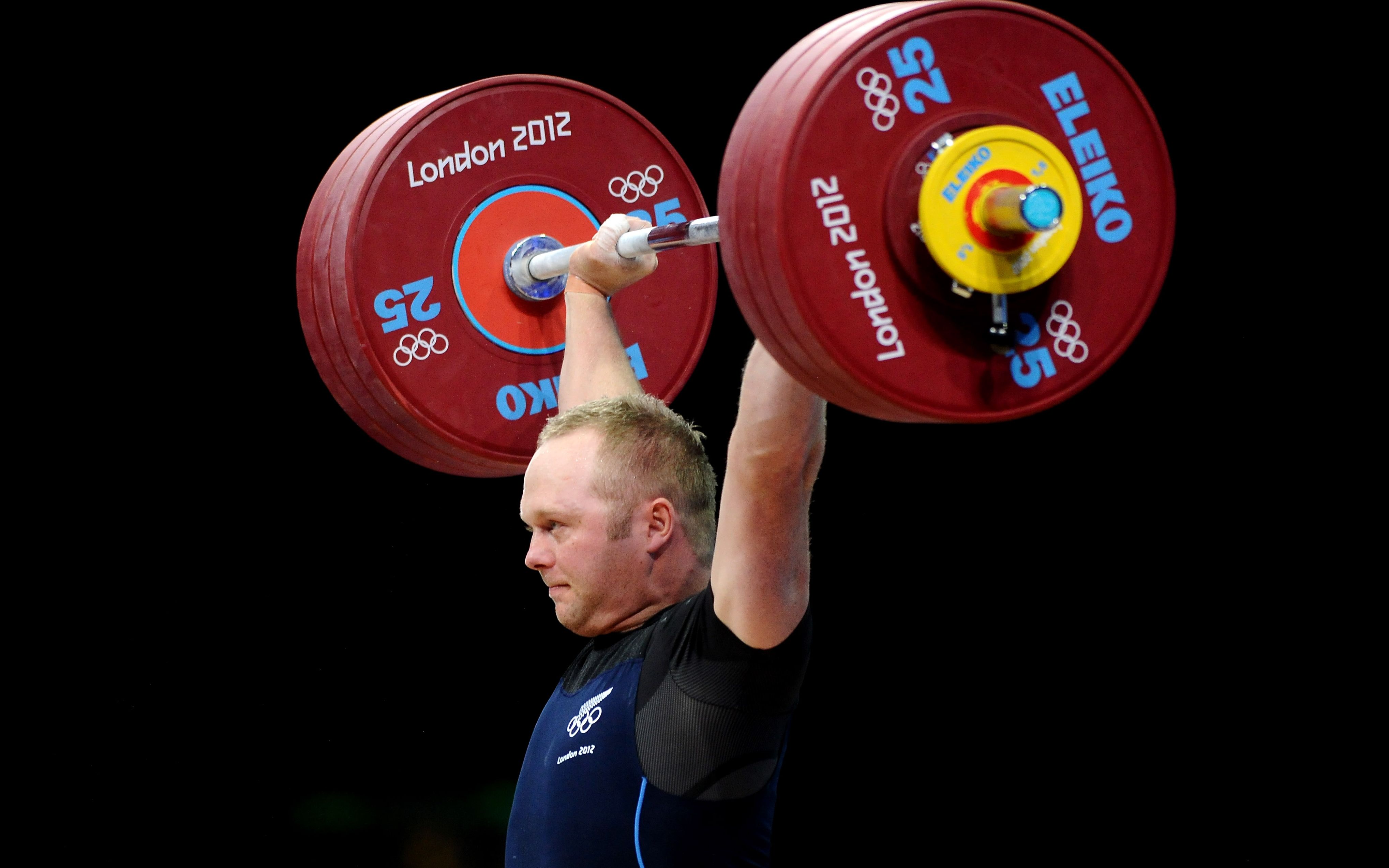New Zealand weightlifter Richard Patterson.