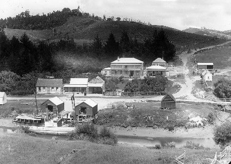 Puhoi in courtesy Puhoi Historical Society Inc August