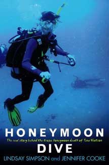 Cover Art for Honeymoon Dive.