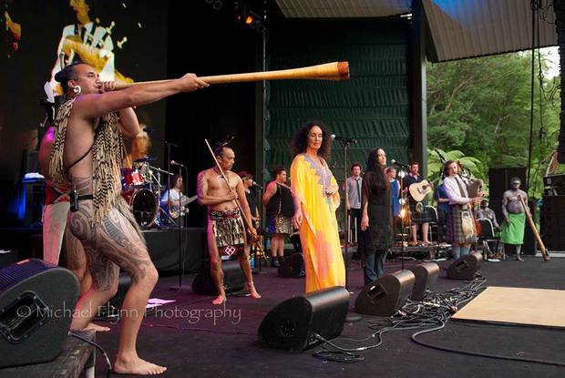 Moana and the Tribe at WOMAD by Michael Flynn