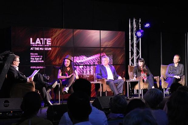 LATE The Age of Slacktivism panel