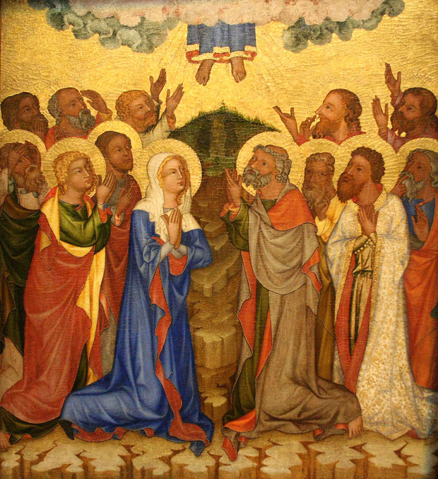 Ascension Vy Brod altarpiece