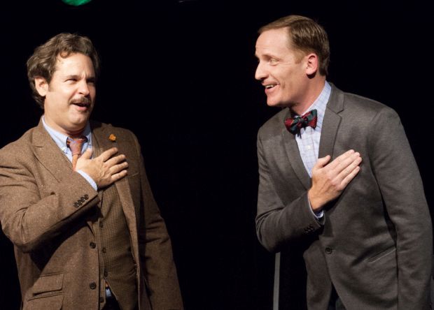 Paul F Tompkins and Marc Evan Jackson from The Thrilling Adventure Hour Credit Mindy Tucker
