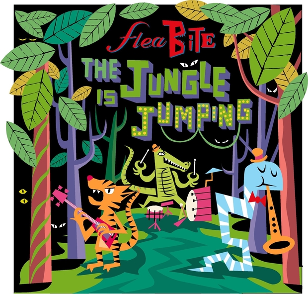 The Jungle is Jumping by FleaBITE album cober