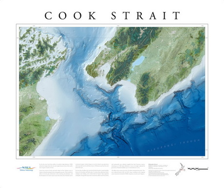 Cook Strait bathymetry