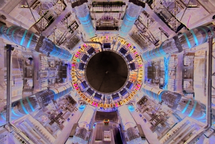LHC atlas detector