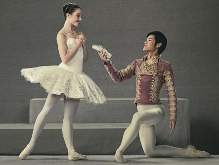 RNZB Lucy Green as Cinderella and Kohei Iwamoto as The Prince Photo by Ross Brown