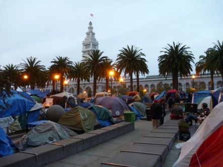 Deborah Kendon Occupy Camps San Francisco