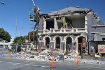 Carlton pub in Christchurch fallen down 