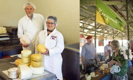 Janet and Miles King of Kingsmeade Cheese near Masterton