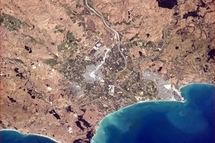 Drought Hawkes Bay from space